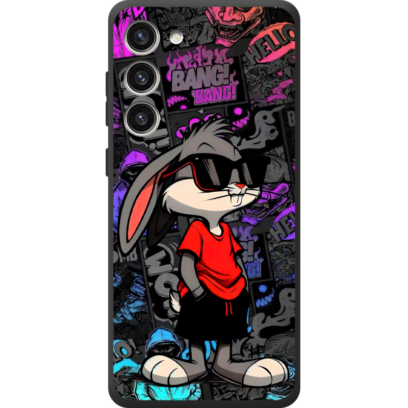 Черный чехол BoxFace Samsung Galaxy S23 Plus (S916) Малий вухань