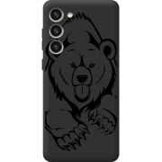 Черный чехол BoxFace Samsung Galaxy S23 Plus (S916) Grizzly Bear