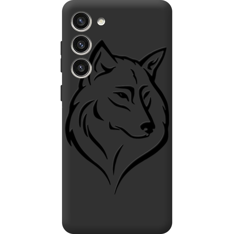 Черный чехол BoxFace Samsung Galaxy S23 Plus (S916) Wolf