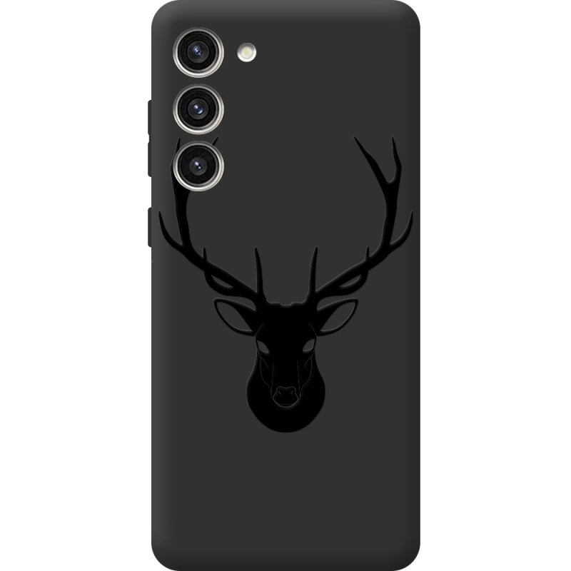 Черный чехол BoxFace Samsung Galaxy S23 Plus (S916) Deer