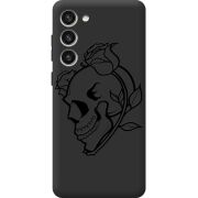 Черный чехол BoxFace Samsung Galaxy S23 Plus (S916) Skull and Roses