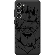 Черный чехол BoxFace Samsung Galaxy S23 Plus (S916) Bear King