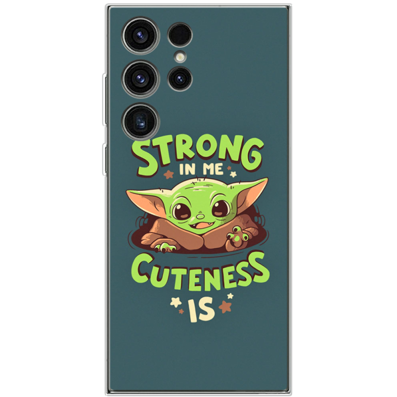 Чехол BoxFace Samsung Galaxy S23 Ultra (S918) Strong in me Cuteness is