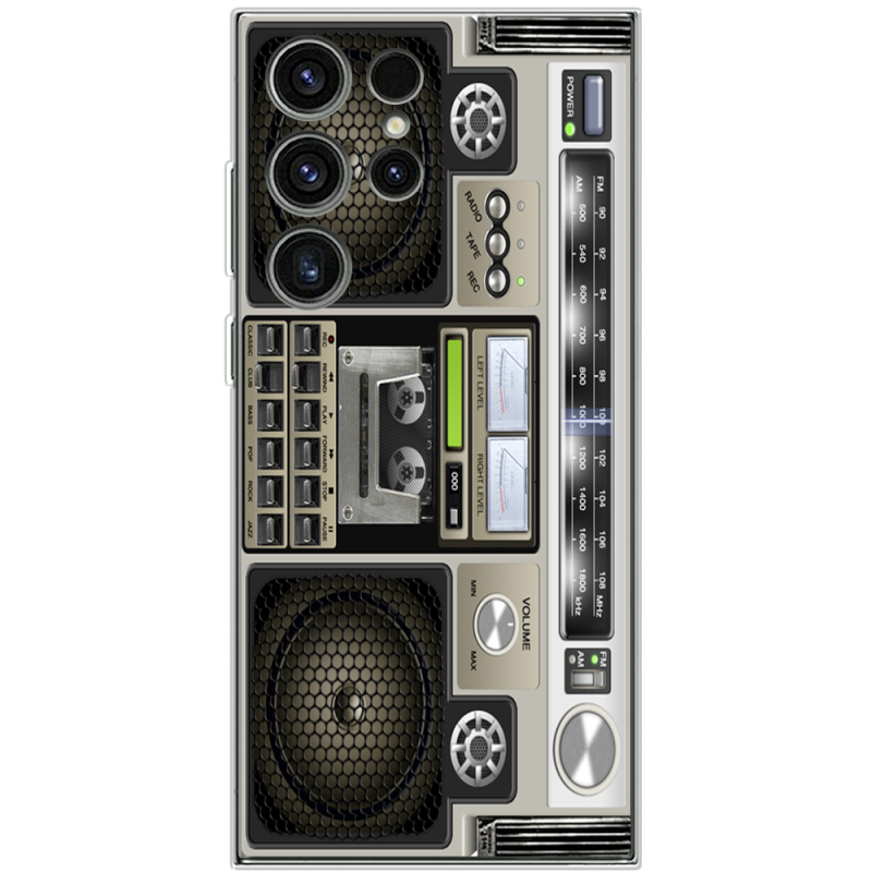 Чехол BoxFace Samsung Galaxy S23 Ultra (S918) Old Boombox