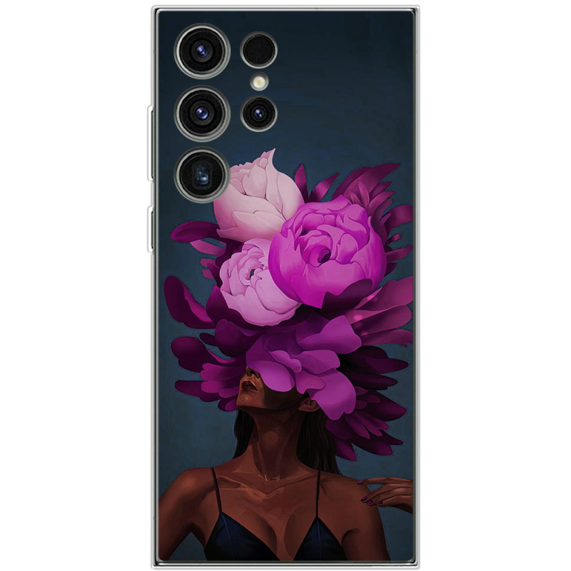 Чехол BoxFace Samsung Galaxy S23 Ultra (S918) Exquisite Purple Flowers