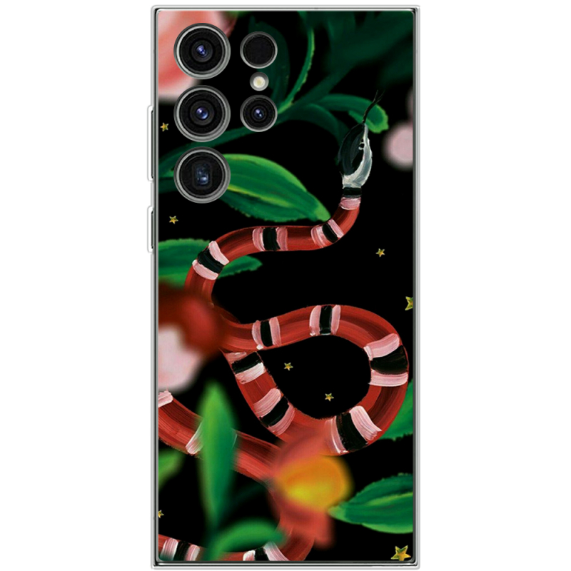Чехол BoxFace Samsung Galaxy S23 Ultra (S918) Red Snake