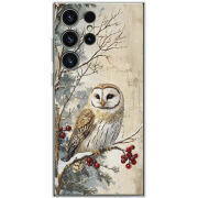 Чехол BoxFace Samsung Galaxy S23 Ultra (S918) Christmas Owl
