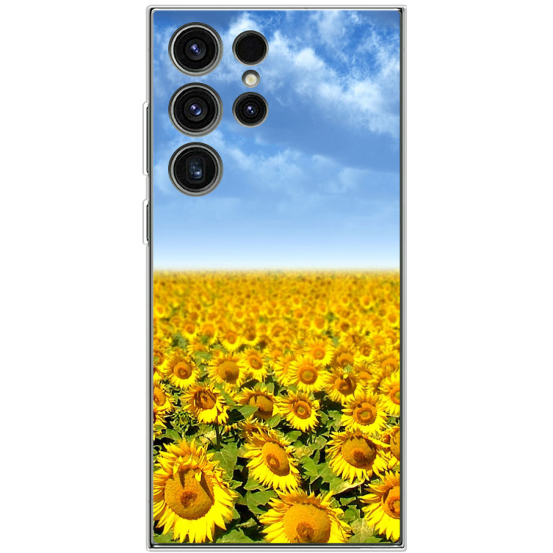 Чехол BoxFace Samsung Galaxy S23 Ultra (S918) Подсолнухи