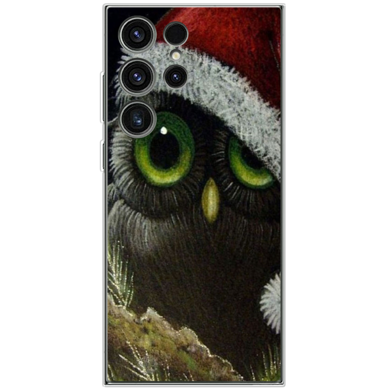 Чехол BoxFace Samsung Galaxy S23 Ultra (S918) Christmas Owl
