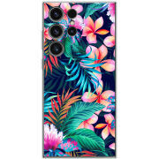 Чехол BoxFace Samsung Galaxy S23 Ultra (S918) flowers in the tropics