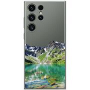 Прозрачный чехол BoxFace Samsung Galaxy S23 Ultra (S918) Green Mountain