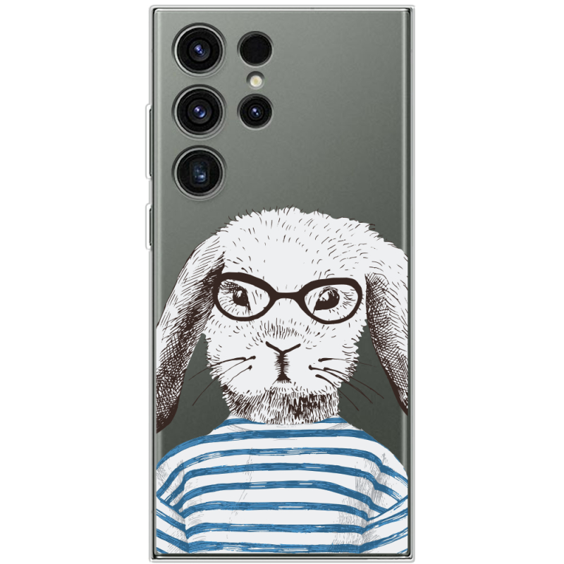 Прозрачный чехол BoxFace Samsung Galaxy S23 Ultra (S918) MR. Rabbit