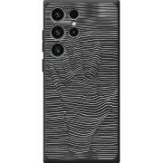 Черный чехол BoxFace Samsung Galaxy S23 Ultra (S918) Optical Hand