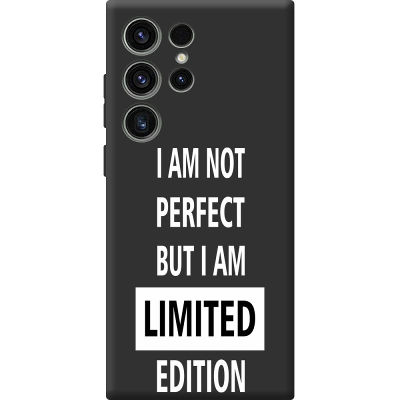 Черный чехол BoxFace Samsung Galaxy S23 Ultra (S918) Limited Edition