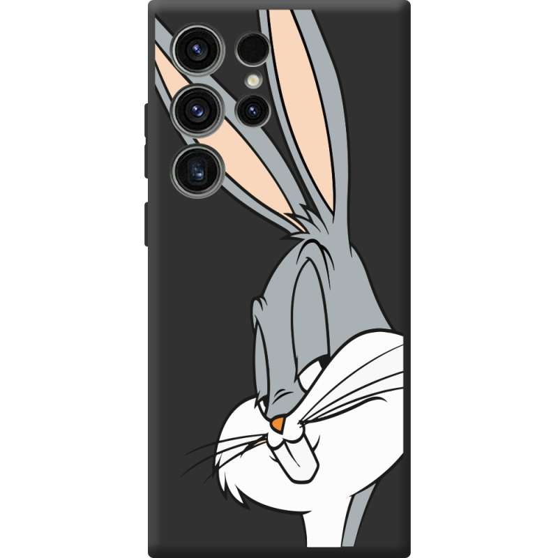 Черный чехол BoxFace Samsung Galaxy S23 Ultra (S918) Lucky Rabbit