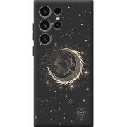 Черный чехол BoxFace Samsung Galaxy S23 Ultra (S918) Moon