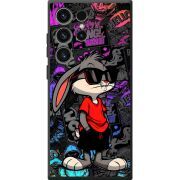 Черный чехол BoxFace Samsung Galaxy S23 Ultra (S918) Малий вухань