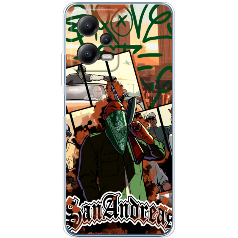 Чехол BoxFace Xiaomi Poco X5 5G GTA San Andreas