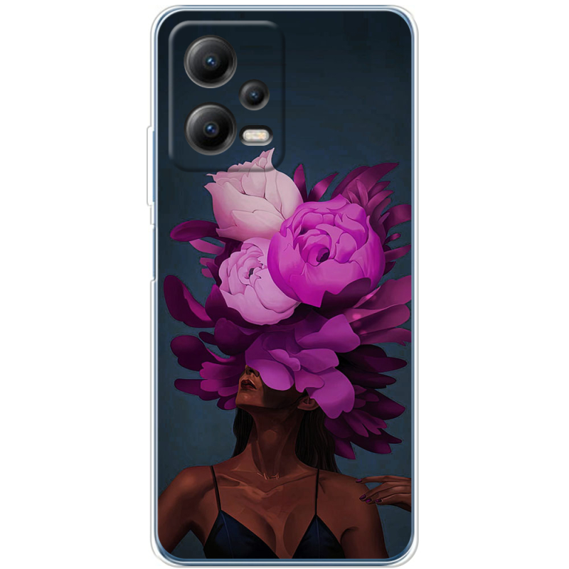 Чехол BoxFace Xiaomi Poco X5 5G Exquisite Purple Flowers