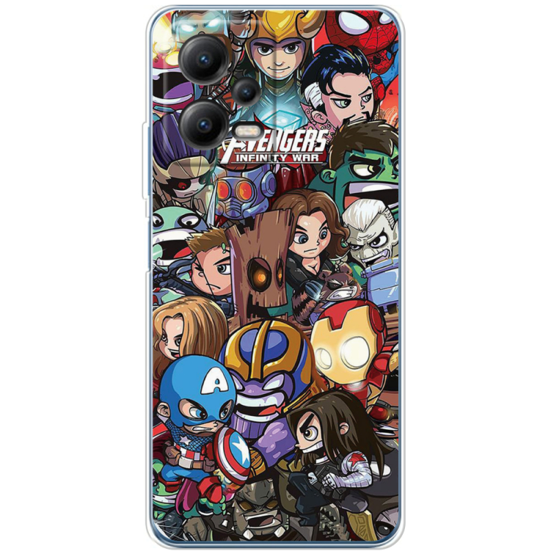 Чехол BoxFace Xiaomi Poco X5 5G Avengers Infinity War