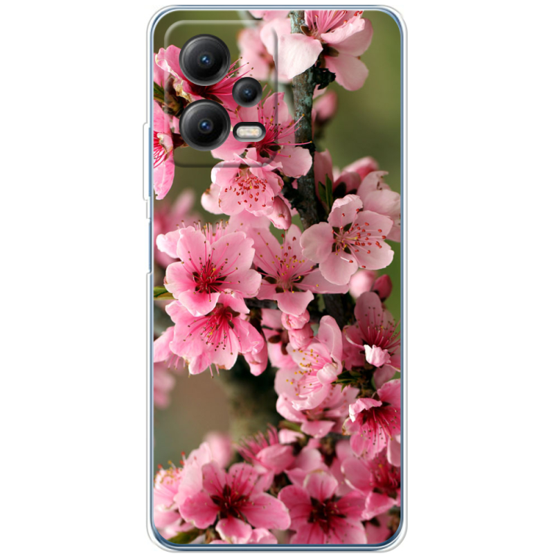 Чехол BoxFace Xiaomi Poco X5 5G Вишневые Цветы