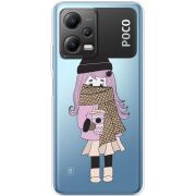 Прозрачный чехол BoxFace Xiaomi Poco X5 5G Winter Morning Girl