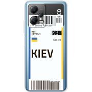 Прозрачный чехол BoxFace Xiaomi Poco X5 5G Ticket Kiev