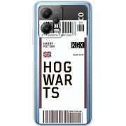 Прозрачный чехол BoxFace Xiaomi Poco X5 5G Ticket Hogwarts