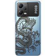 Прозрачный чехол BoxFace Xiaomi Poco X5 5G Chinese Dragon