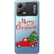 Прозрачный чехол BoxFace Xiaomi Poco X5 5G Holiday Car