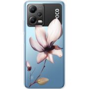 Прозрачный чехол BoxFace Xiaomi Poco X5 5G Magnolia