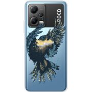 Прозрачный чехол BoxFace Xiaomi Poco X5 5G Eagle