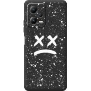 Черный чехол BoxFace Poco X5 5G Sad Way