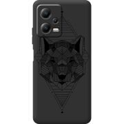 Черный чехол BoxFace Poco X5 5G 