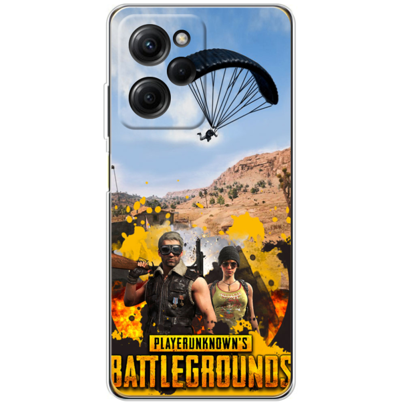 Чехол BoxFace Xiaomi Poco X5 Pro 5G Pubg parachute