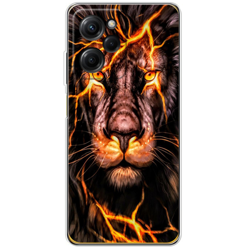 Чехол BoxFace Xiaomi Poco X5 Pro 5G Fire Lion