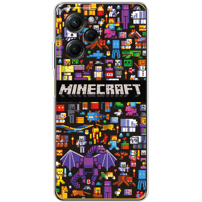 Чехол BoxFace Xiaomi Poco X5 Pro 5G Minecraft Mobbery