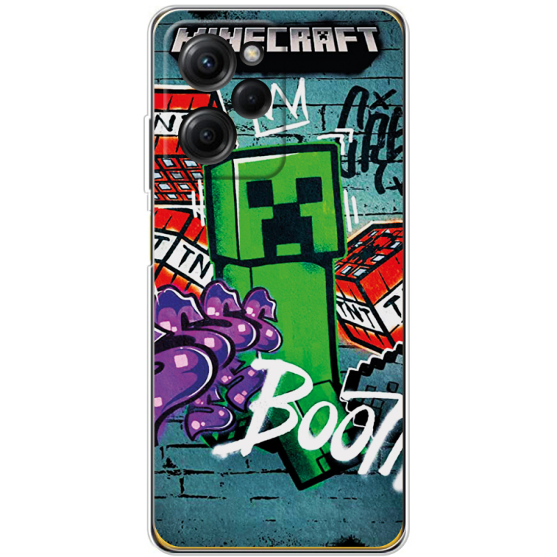 Чехол BoxFace Xiaomi Poco X5 Pro 5G Minecraft Graffiti