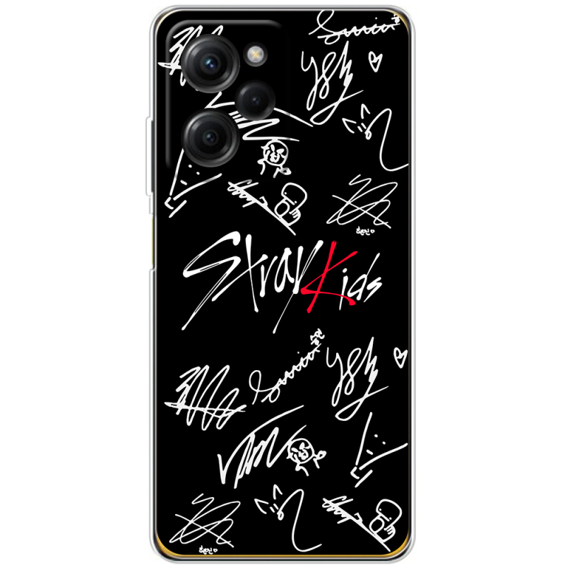 Чехол BoxFace Xiaomi Poco X5 Pro 5G Stray Kids автограф