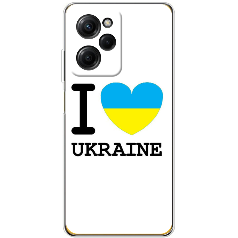 Чехол BoxFace Xiaomi Poco X5 Pro 5G I love Ukraine