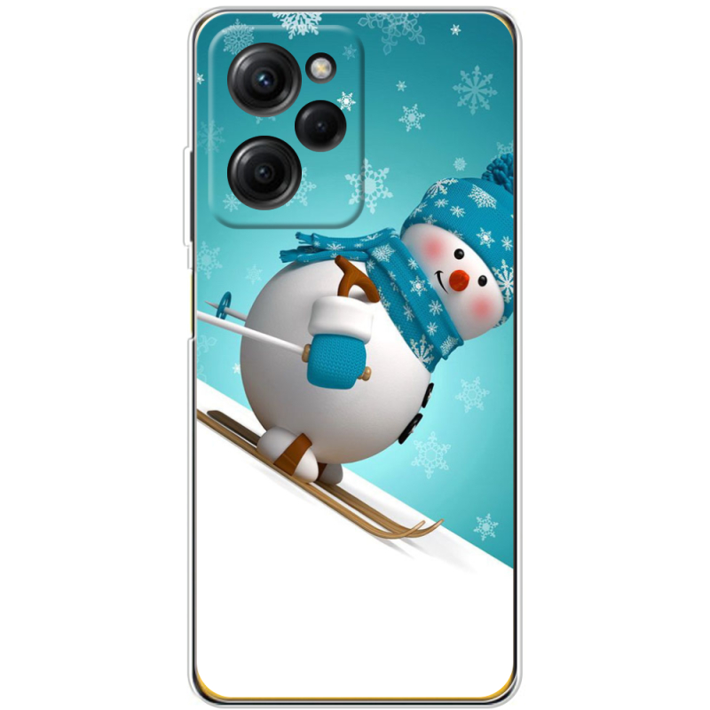 Чехол BoxFace Xiaomi Poco X5 Pro 5G Skier Snowman