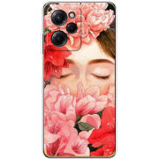 Чехол BoxFace Xiaomi Poco X5 Pro 5G Girl in Flowers