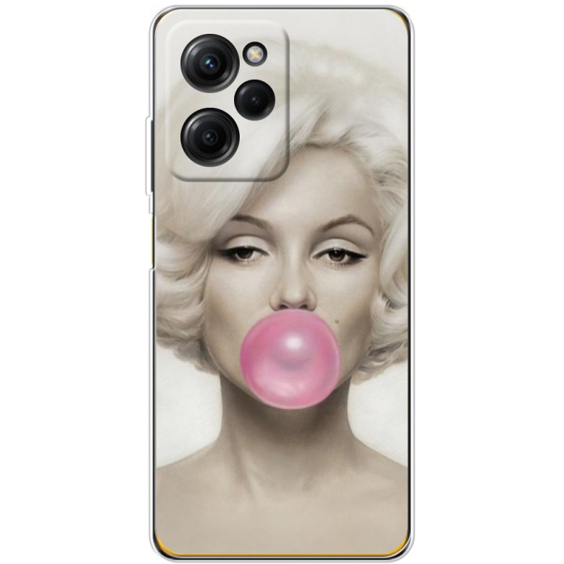 Чехол BoxFace Xiaomi Poco X5 Pro 5G Marilyn Monroe Bubble Gum