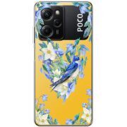 Прозрачный чехол BoxFace Xiaomi Poco X5 Pro 5G Spring Bird