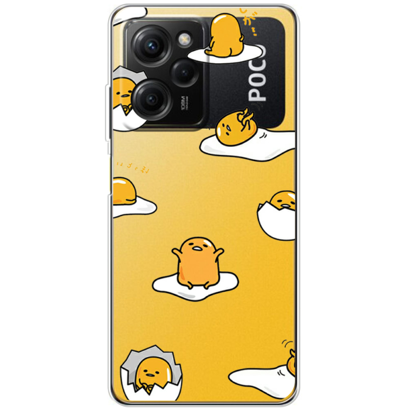 Прозрачный чехол BoxFace Xiaomi Poco X5 Pro 5G Gudetama