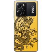 Прозрачный чехол BoxFace Xiaomi Poco X5 Pro 5G Chinese Dragon