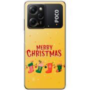Прозрачный чехол BoxFace Xiaomi Poco X5 Pro 5G Merry Christmas