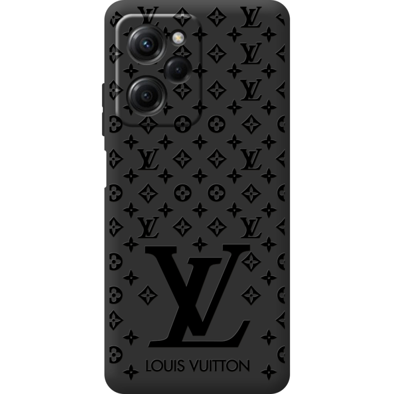 Черный чехол BoxFace Poco X5 Pro 5G LV Style