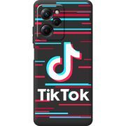 Черный чехол BoxFace Poco X5 Pro 5G Tik Tok