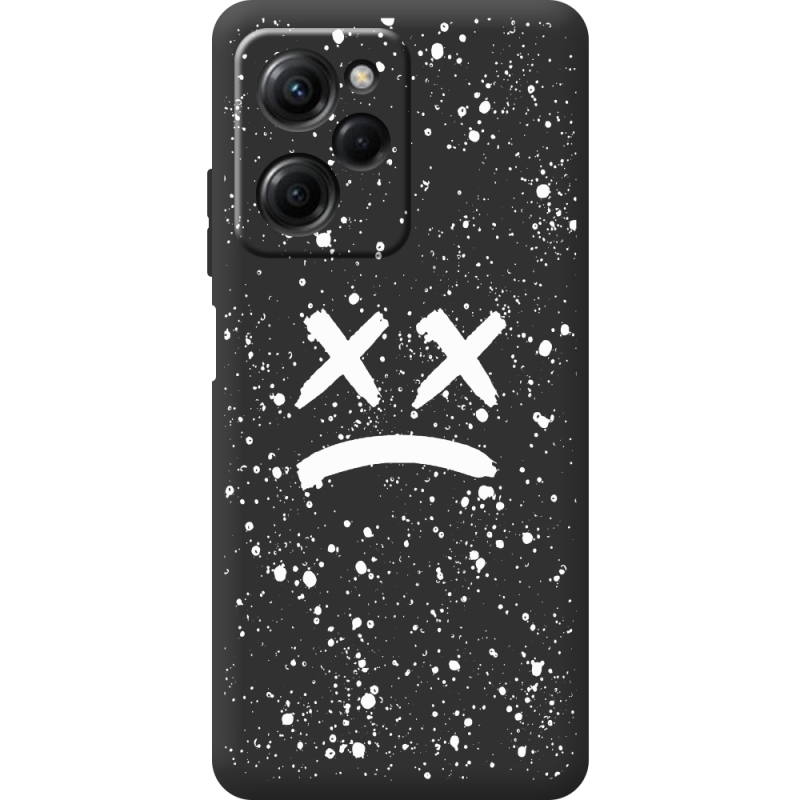 Черный чехол BoxFace Poco X5 Pro 5G Sad Way